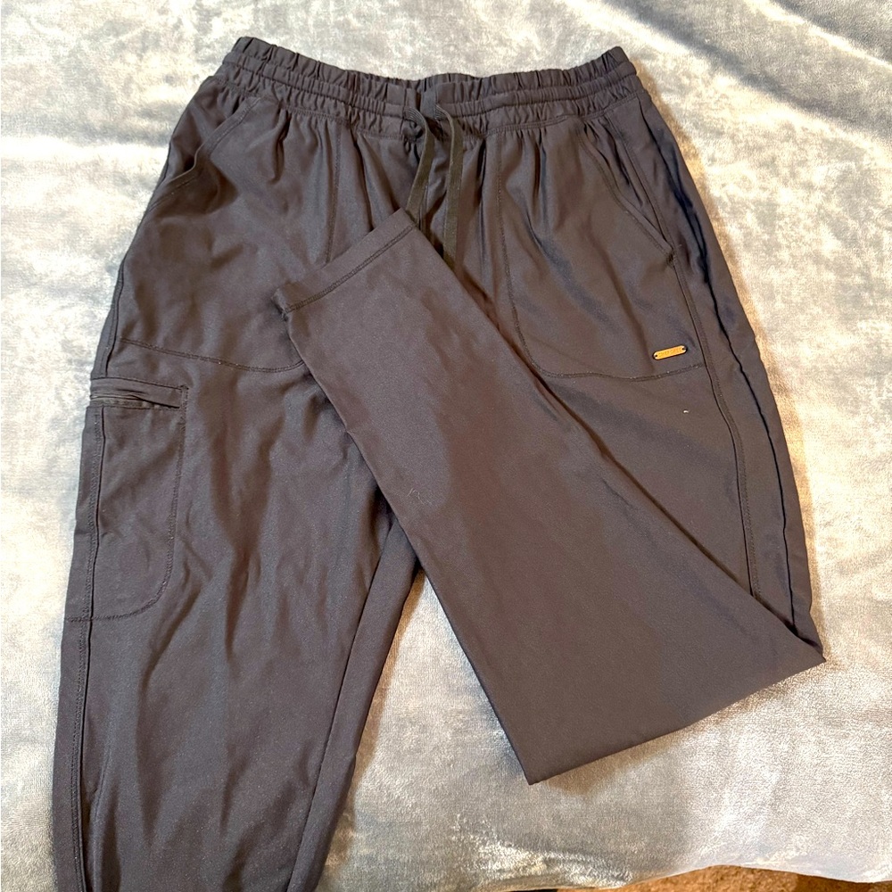 Cherokee Infinity Black Yoga Scrub Pants